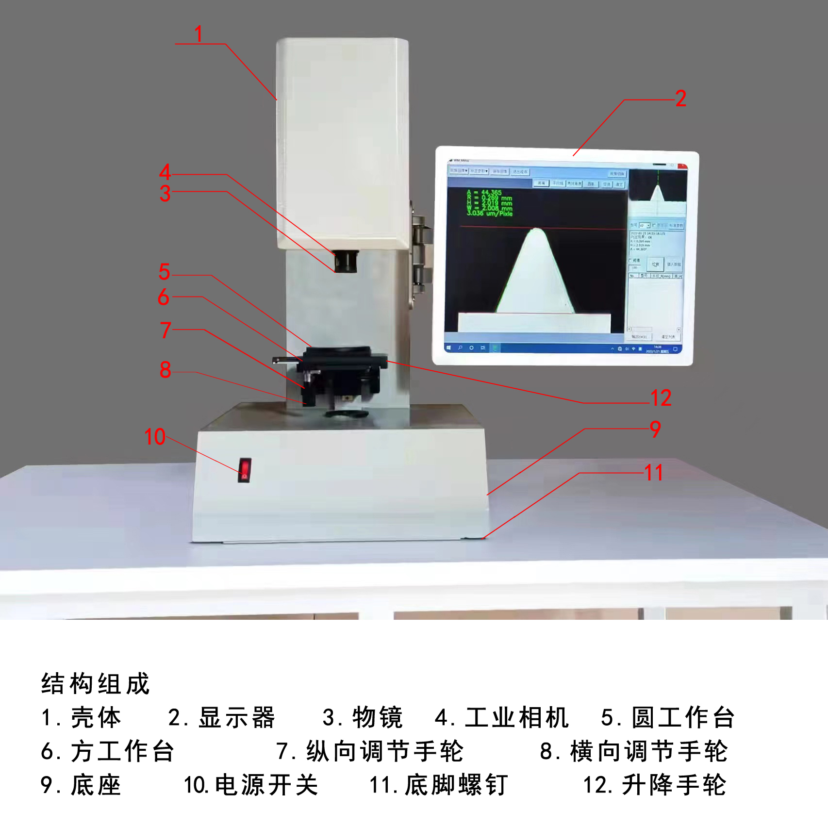 U5各部件标注 U5各部件标注